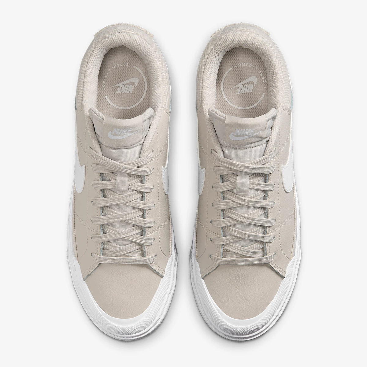 Nike Authentic Court Legacy casual platform-sneakers voor dames DM7590-111