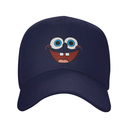 Casquette de baseball « Spongebob » à grand visage souriant, style « Sun », printanière, rétro « y2k », casquette de camionneur pour couple, femmes, tennis, skate et baseball