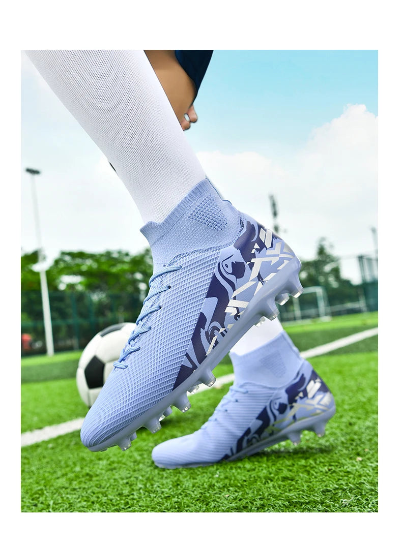 Chaussures de football professionnelles pour hommes, crampons de football FG/TF, baskets d'entraînement de football, chaussures de sport d'extérieur pour hommes