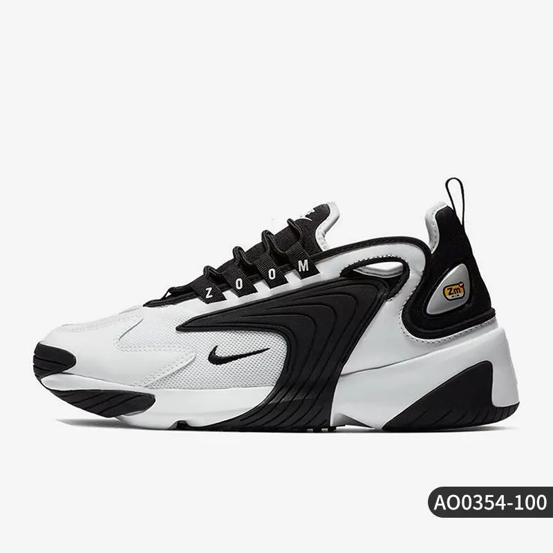 Nike oficial autêntico ZOOM 2K — sapatilhas desportivas de treino para mulher, confortáveis e resistentes ao desgaste, AO0354-100