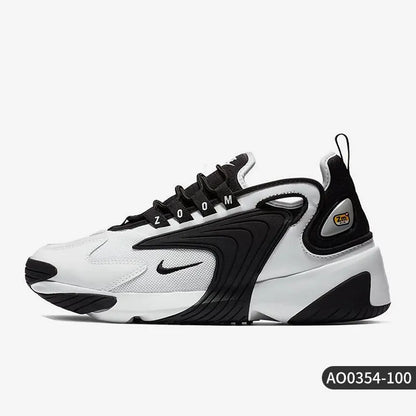 Nike oficial autêntico ZOOM 2K — sapatilhas desportivas de treino para mulher, confortáveis e resistentes ao desgaste, AO0354-100