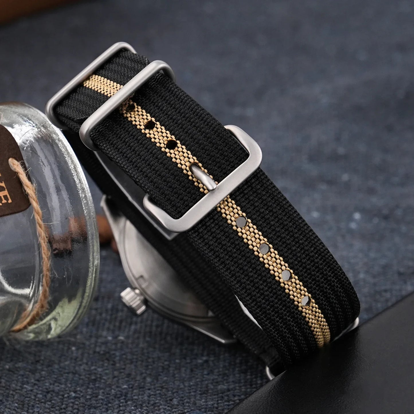 Militado ML08 V2 Vintage-Quarzuhr Military VH31-Uhrwerk Doppeltes Saphirglas C3 BGW-9 Leuchtend Wasserdicht 38mm Uhr