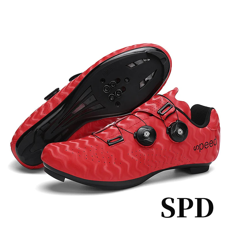 New cycling shoes road cycling men's racing competition self-locking speed cycling sports shoes women's Spd Cleats cycling shoes