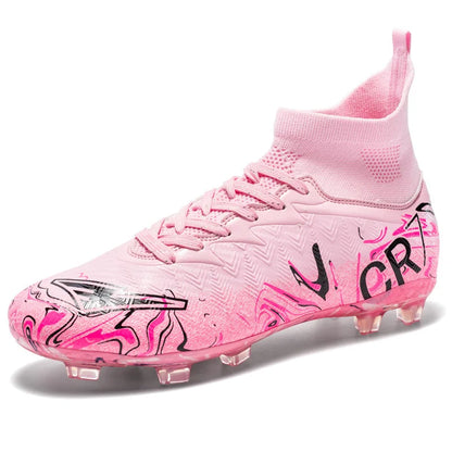 Chaussures de football TaoBo pour hommes – Crampons de haute qualité pour terrain synthétique, baskets de jeunesse, chaussures de terrain, chaussures de futsal pour hommes, baskets de terrain synthétique (Zapatillas de D
