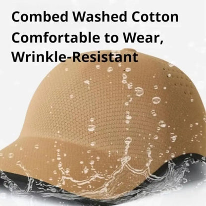 Creative Gift Seamless Baseball Cap Quick Drying Packable Sports Hat Polyester Lightweight Visor Cap