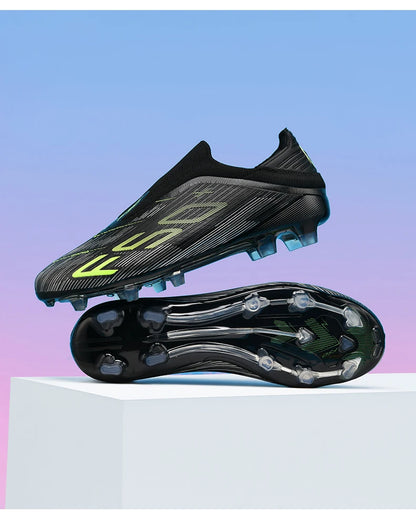 Voetbalschoenen voor heren, antislip, comfortabele voetbalschoenen, voor kunstgras, ultralicht, FG, grasnoppen, zaalvoetbal, sport, indoor, volwassenen, antislip