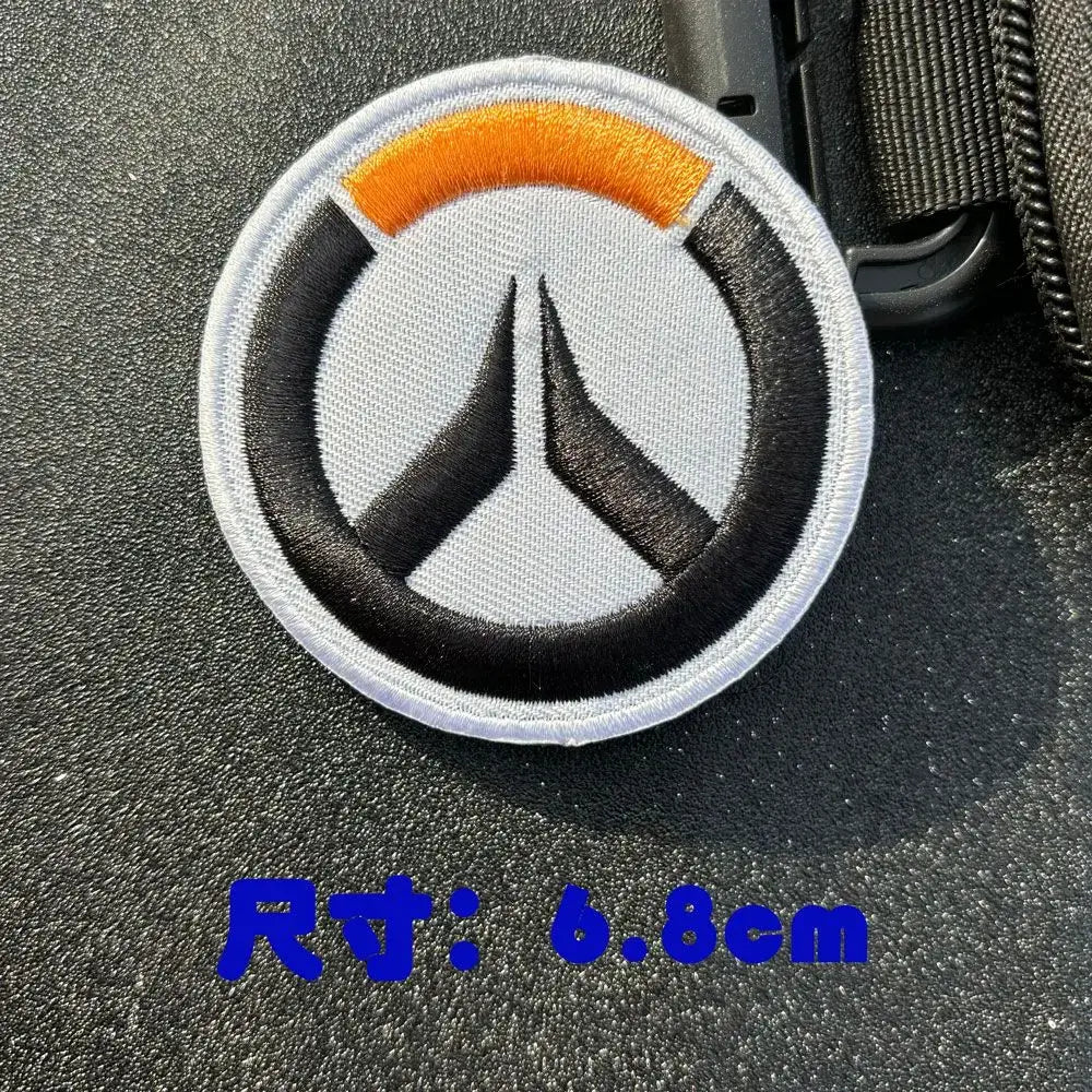 Anime Overwatch DVA Armband Patch Cosplay Backpack Applique Decoration Patches Clothing