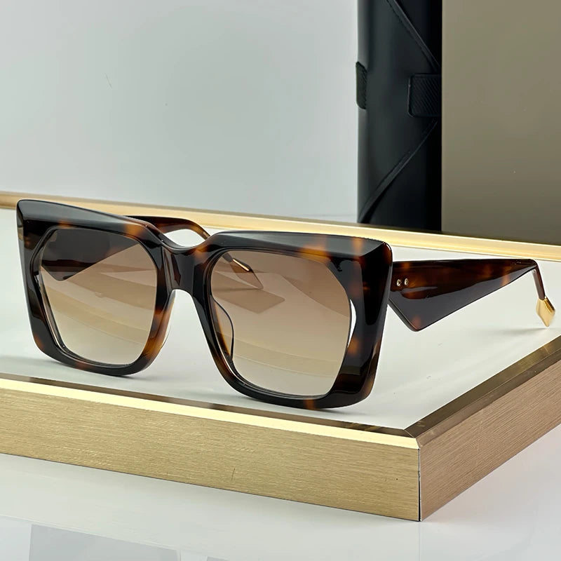 430 Square Acetate High Quality Sunglasses for Men and Women Handmade Men and Women UV400 Outdoor Personlized Trendy Eyeglasses