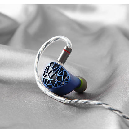 Sound Rhyme SR10 In-Ear HiFi Earphones 2DD+4BA+4PB High Quality Hifi Coil Iron 0.78mm 2Pin 2.5+3.5+4.4mm Plug Music Earphone