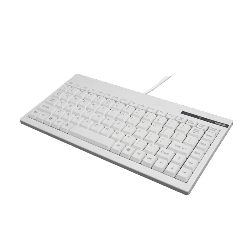 Mini industrial keyboard round port PS2/USB numerical control cabinet machine tool medical equipment notebook keypad wireless