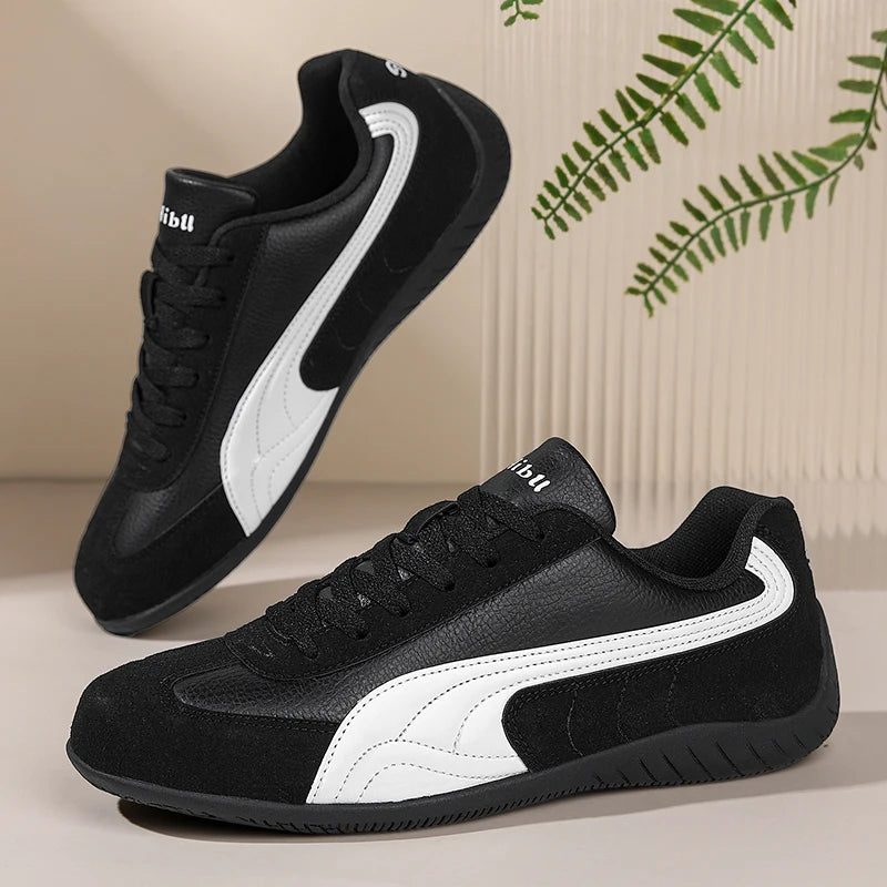 Popular Autumn Lightweight Fashionable Men's Casual Shoes Odor Resistant Low Cut Sports Shoes Outdoor Soft Retro Walking Shoes