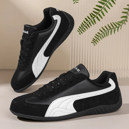Popular Autumn Lightweight Fashionable Men's Casual Shoes Odor Resistant Low Cut Sports Shoes Outdoor Soft Retro Walking Shoes