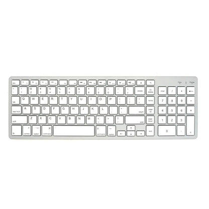 Wireless Keyboard Bluetooth 5.0 Receiver 2.4G English 102 Keycaps For MacBook iPad USB C Rechargeable Keyboard PC Accessories