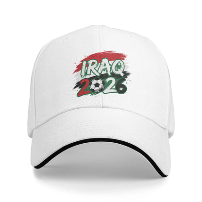 Women Men Iraq Flag Iraqi Outdoor Hat  Sun Cap Casual Baseball Cap Sunscreen Hats