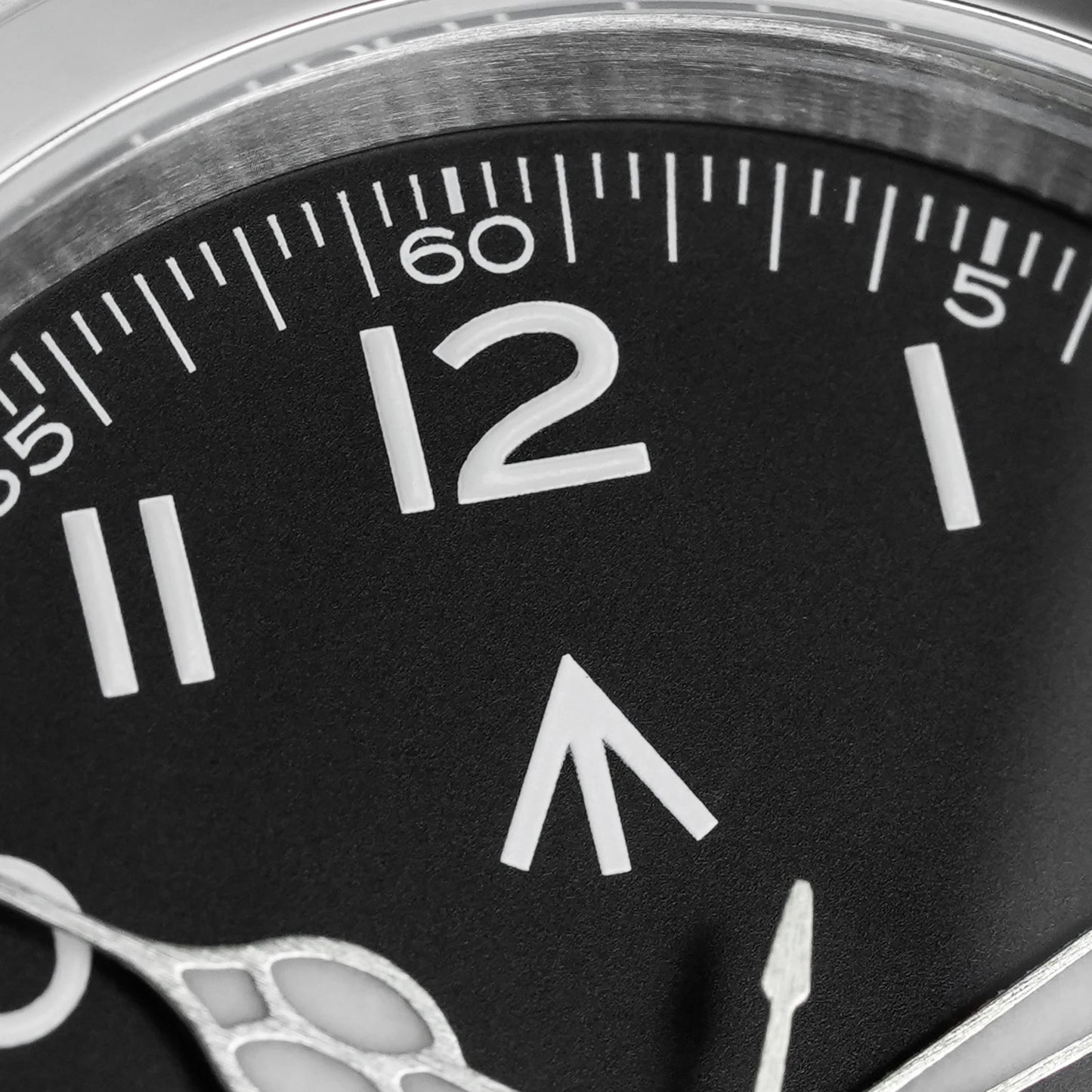 Militado ML08 V2 Vintage-Quarzuhr Military VH31-Uhrwerk Doppeltes Saphirglas C3 BGW-9 Leuchtend Wasserdicht 38mm Uhr