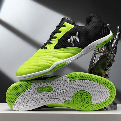 Ghete de fotbal premium pentru bărbați, înalte, pentru iarbă, adidași de futsal, încălțăminte de fotbal antiderapantă pentru meciuri, interior și exterior, foarte vândută pentru sport