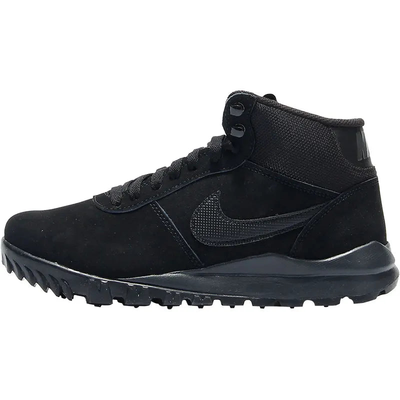 Zapatillas Nike auténticas New Hoodland Suede Outdoor resistentes a la abrasión 654888-090