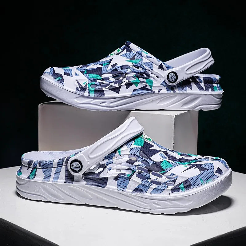 Nouvelle mode sandales hommes sabots sandales confortables respirant plage sandales hommes femmes sabots pantoufles fond souple hommes chaussures