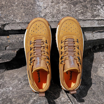 2025 Autumn High-quality Mens Casual Shoes Versatile Trendy Outdoor Wear-resistant Hiking Shoes Lightweight Soft Sports Shoes