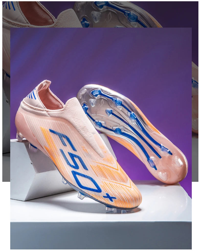 Pointure 35-45 Chaussures de football FG/TF pour hommes, futsal, professionnelles, unisexes, pour garçons, chaussures de football, baskets