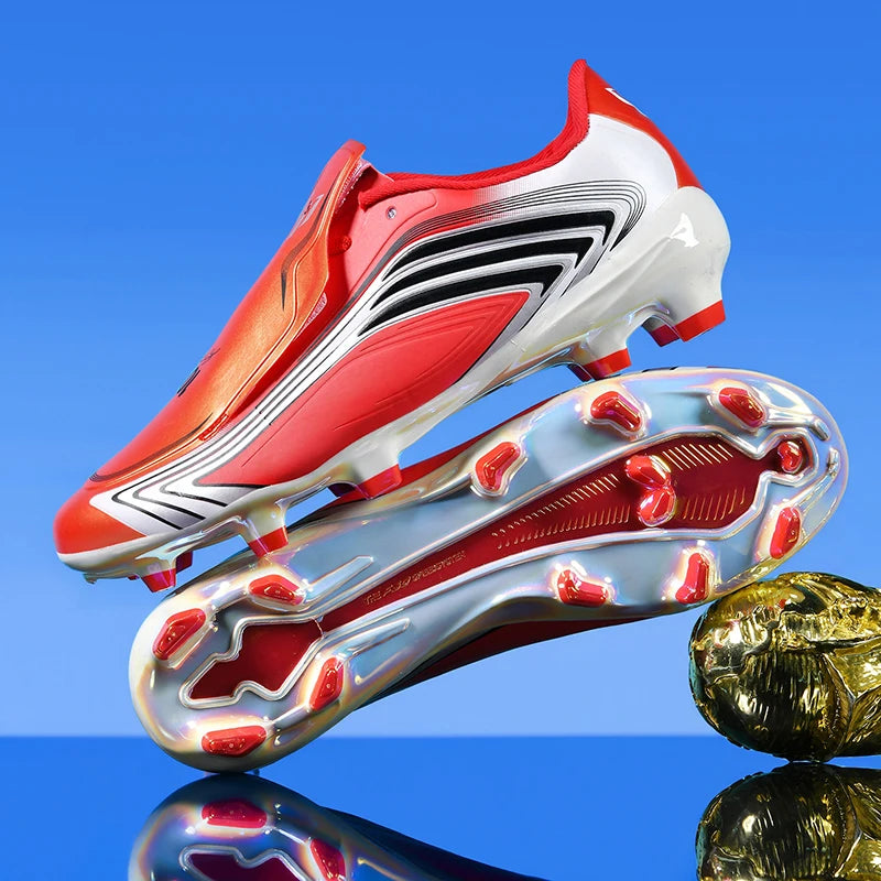 Nouvelles chaussures de football pour hommes TF/FG, chaussures de soccer professionnelles de haute qualité, chaussures de futsal unisexes, crampons ultralégers, baskets, Chuteira Campo