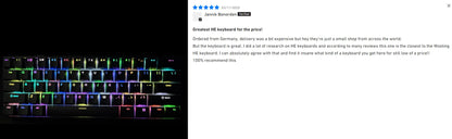 MCHOSE ACE 68 Magnetic Switch Gaming Keyboard Hall Effect Rapid Trigger Programmable RGB 8K Hz DKS/MT/TGL/RS/SOCD Keyboard