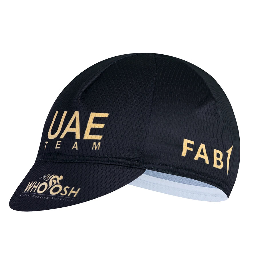 NEW UAE Cycling Hat MEN'S Summer Classic Cycling Caps Quick Dry Team Pro Road Bike Mountain MTB Racing Bicycle Hat Under Helmet