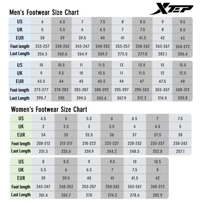 Xtep One Piece Model 2.0/1.0 Men Running Shoes  Autumn Comfortable Stability Cushion Rebound Racing Sneakers 876319110073
