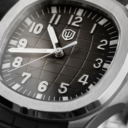 Watchdives WD008 38mm Dive Men Watch VH31 Sweep Second Quartz Movement Sapphire Super Luminous 100m Waterproof Watches