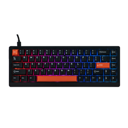 EPOMAKER HE68 Lite 65% ANSI US Layout Tray-Mounted Wired Hall Effect Magnetic Mechanical Keyboard DKS SOCD RGB Backlight