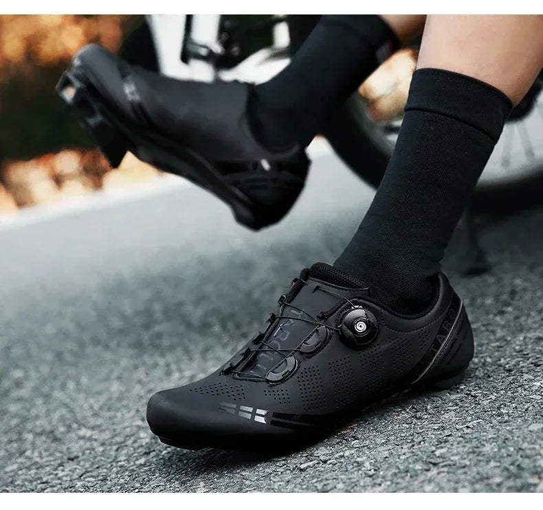 Unisex Cycling Shoes Road Bike Men Racing Self-Locking Speed Bicycle Sneakers Women Spd Cleats road Cycling Footwear