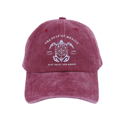 Washed Cotton Baseball Cap Retro Golf Dad Hat Adjustable Cotton Hat Trucker Cap Outdoor Sports Sun Hat for Men Women Unisex
