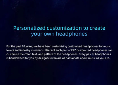 EPZ Q1 Pro Yunshuilan Earphones Wired HIFI Bass Earbuds IEM In Ear Gaming Headphones MIC Type C 0.78 2 Pin Detachable Cable