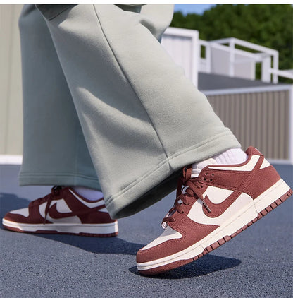 Nike Official Genuine Dunk Low Women's Lightweight Low-top Casual Classic Sneakers HJ7673-002