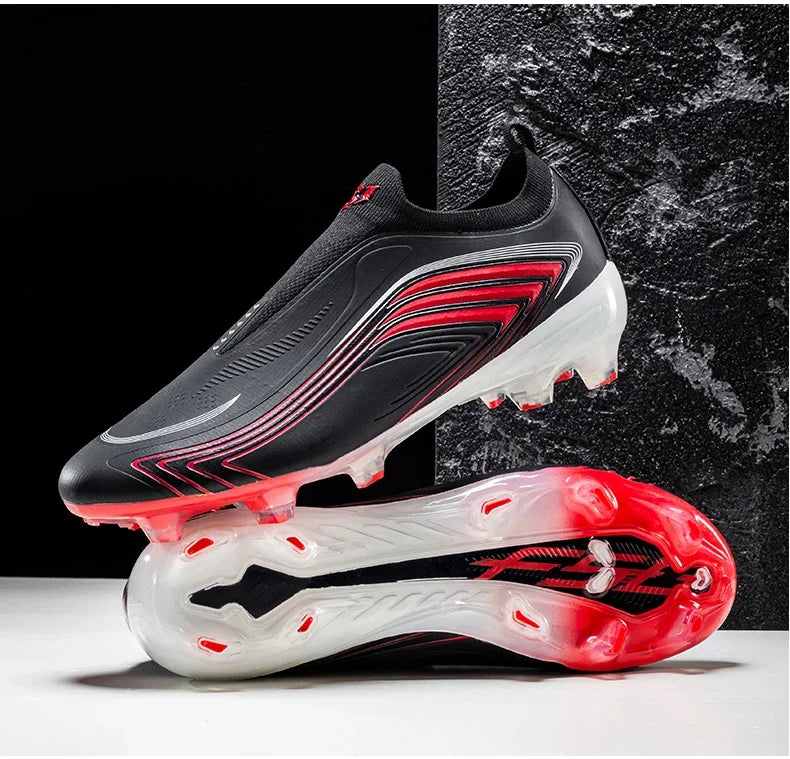 Nouvelles chaussures de football pour hommes, baskets d'entraînement de haute qualité, chaussures de soccer, crampons pour terrain en herbe, futsal, matchs en salle, antidérapantes, best-seller, pour l'extérieur