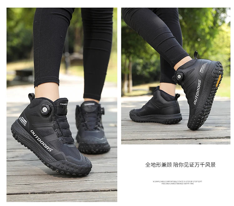 CAMSSOO Poutní boty Pánské Sněhové boty Outdoorové sporty Lezecké boty Dámské Trekové tenisky Kotníkové boty Lovecké boty Cestovní boty