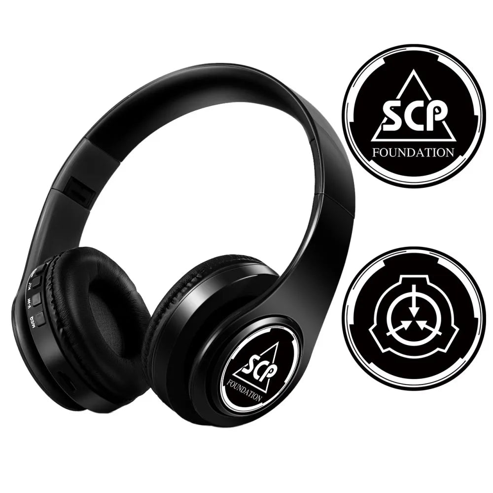 Fate Grand Order Jeanne d'Arc Anime Bluetooth Headphones Wireless Gaming Headset with Microphone, Stereo Sound, Silent Disco Earphones