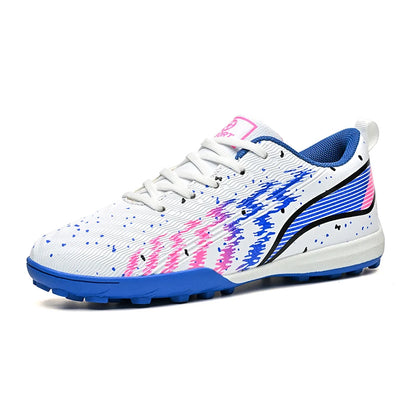 Chaussures de football professionnelles pour enfants, chaussures d'entraînement en plein air, chaussures de sport pour garçons et filles, chaussures de Futsal antidérapantes pour enfants