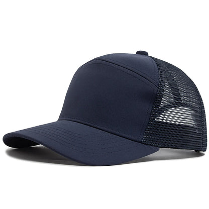 Letní 7panelová baseballová čepice, módní hiphopové síťované čepice, pánské truckerské čepice, kšiltovky, hardtop, snapback, dámské, unisex, cool, nová značka