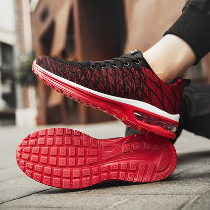 Men’s Running Shoes Fashion Breathable Outdoor Sports Sneakers Comfortable Athletic Footwear for Women