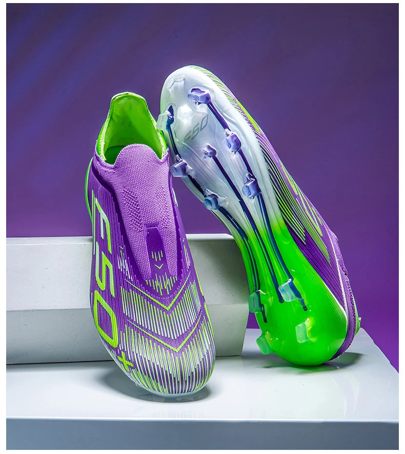Pointure 35-45 Chaussures de football FG/TF pour hommes, futsal, professionnelles, unisexes, pour garçons, chaussures de football, baskets