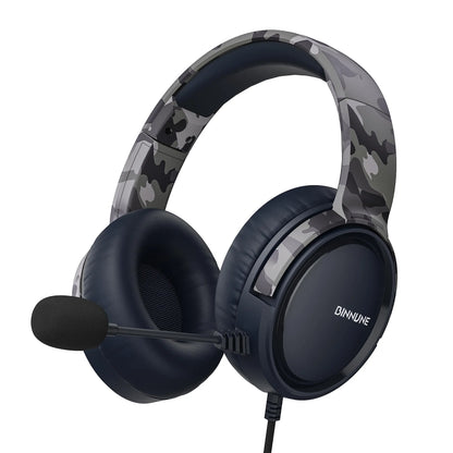 BINNUNE BG02 Casque Gamer avec Micro pour PS4 PS5 Xbox Series X|S Xbox 1 PC NS, Écouteurs Gamer Filaires avec Micro pour PS 4|5 Xbox1
