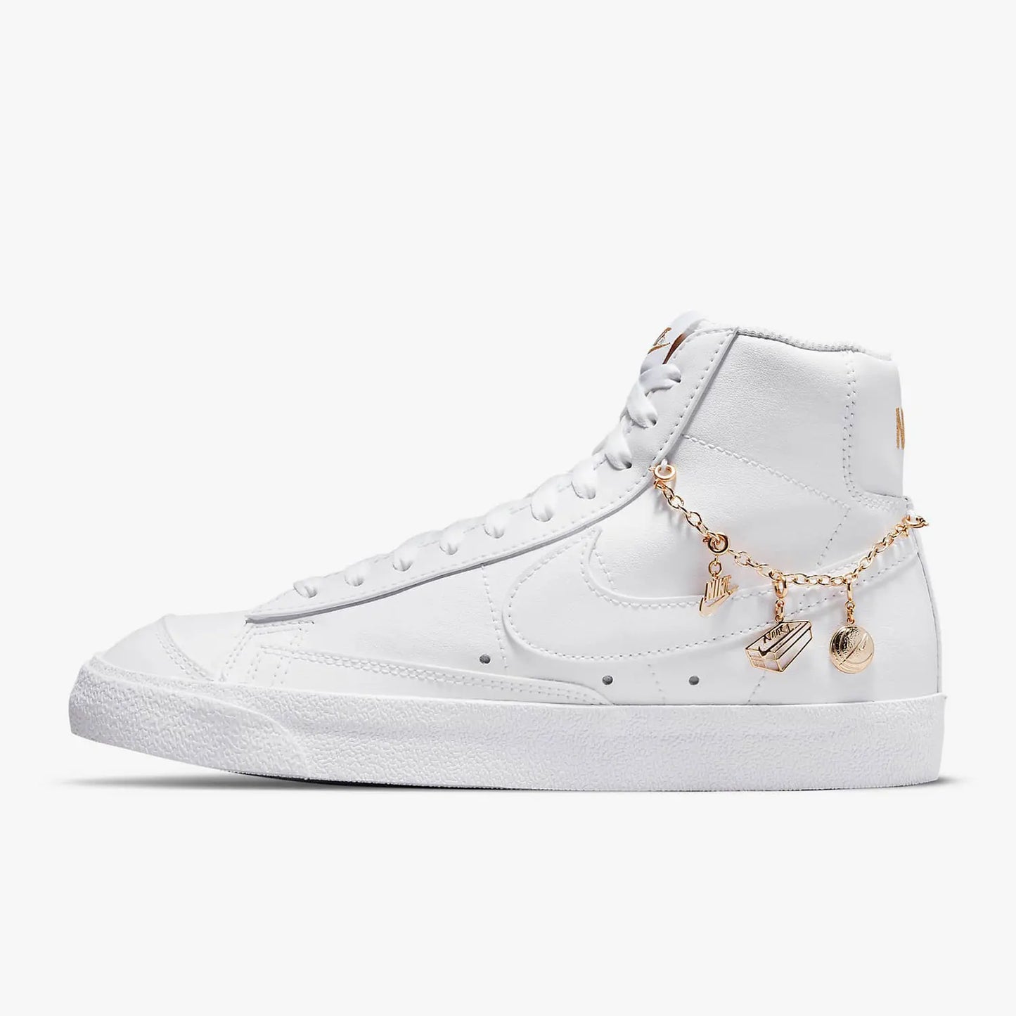 Zapatillas Nike Genuine Blazer de caña alta para mujer, moda casual, DM0850-001