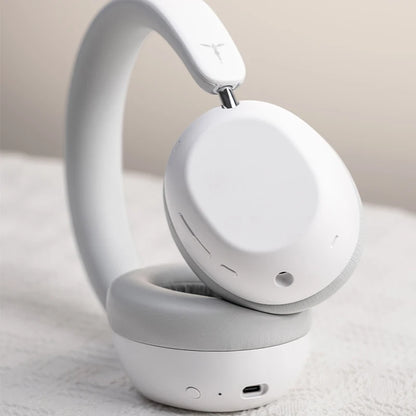 TANCHJIM RITA HiFi Bluetooth Headset Wireless & Wired ANC Headphones, Bluetooth 6.0 LDAC Over-Ear Headphones with 40mm Dynamic Driver, Gaming Headset with ENC & 3.5mm Audio Cable
