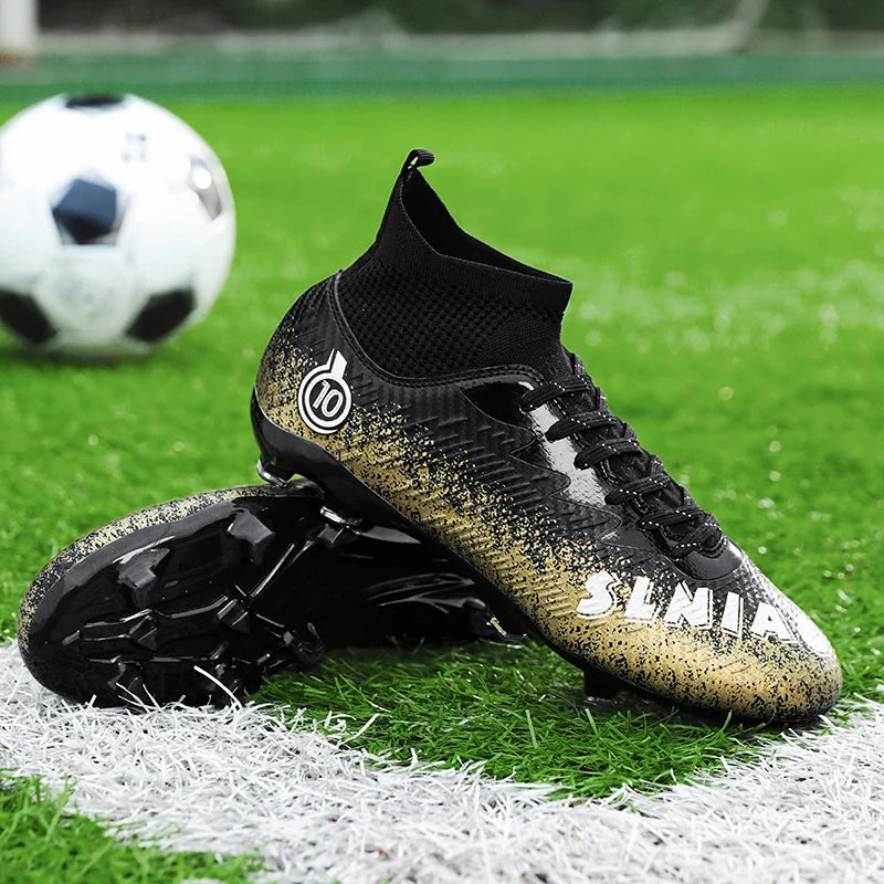 Chaussures de football professionnelles pour hommes, crampons de football FG ultralégers, baskets d'entraînement de football, chaussures de sport d'extérieur