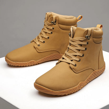 Work Lightweight Sports Shoes 41-46 Men's Shoes Wide Barefoot Sneakers Season Outdoor Breathable Versatile Casual Trendy Shoes