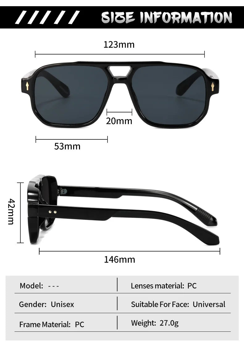 2025 Vintage Sunglasses For Men Fashion Sunglasses Oculos Glasses Dropshipping Gafas Lentes Lunette Okulary Zonnebril Occhiali