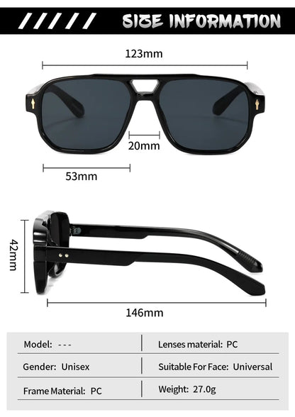 2025 Vintage Sunglasses For Men Fashion Sunglasses Oculos Glasses Dropshipping Gafas Lentes Lunette Okulary Zonnebril Occhiali