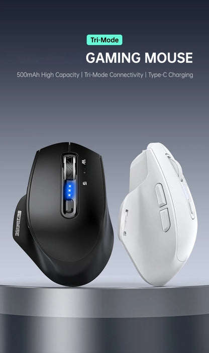 USB Wired Mouse RGB Backlight Silent Ergonomic Adjustable DPI for Desktop Laptop PC Office Gaming Home Daily Working Use