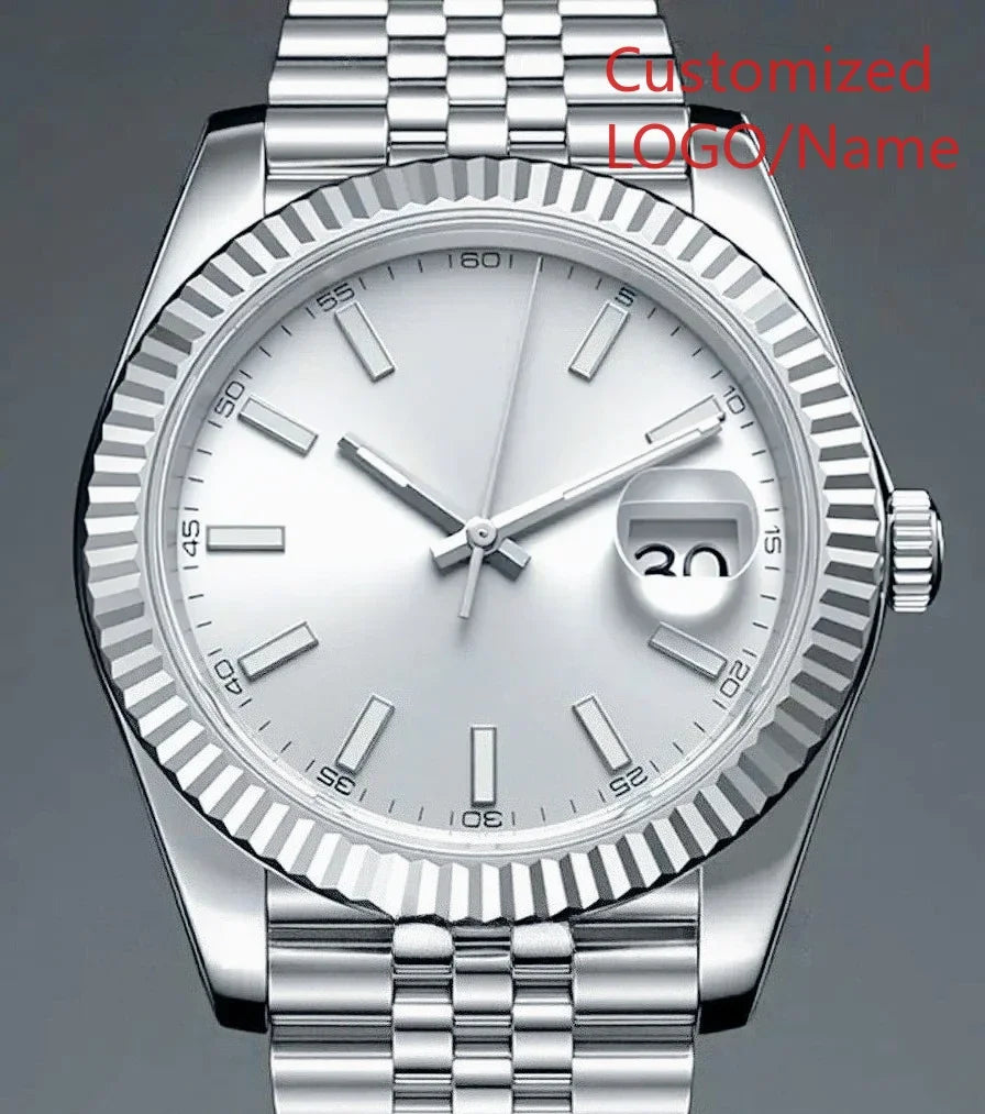 A989 Store Customized Watch Men's Women Automatic Mechanical Watch 36mm 40mm 904L Stainless Steel Black Blue
